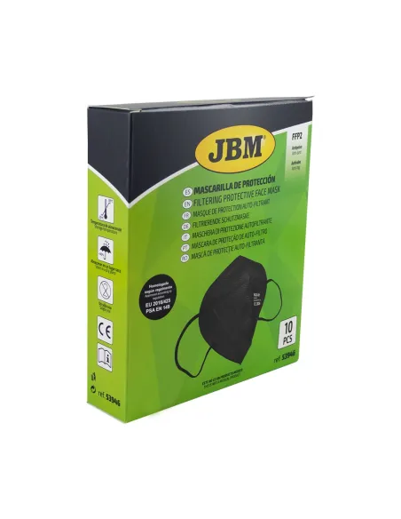 53946 Mascarilla De Protección Ffp2 - negra JBM