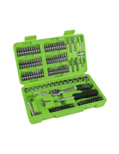 53953 Estuche De Vasos Y Puntas De 130 Piezas JBM