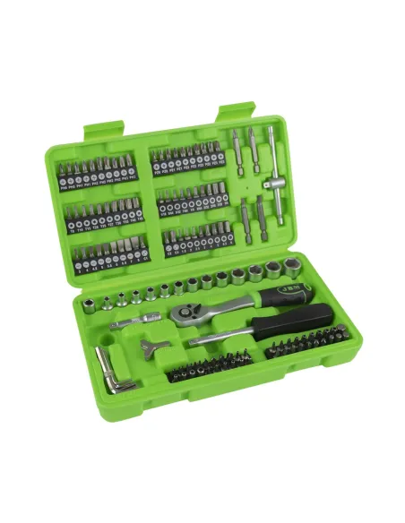 53953 Estuche De Vasos Y Puntas De 130 Piezas JBM