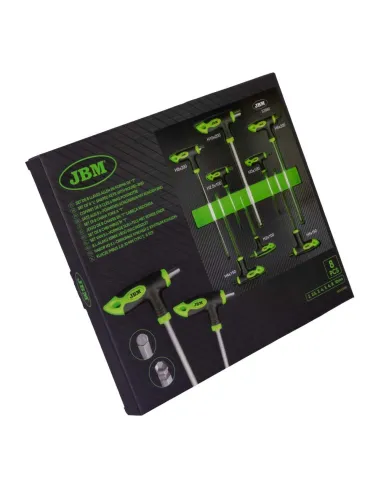 53980 Set De 8 Llaves Allen En Forma De "T" JBM
