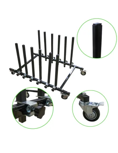 53983 Carro Porta Piezas - Parabrisas Y Capó JBM