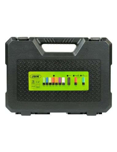 53988 Kit De 10 Vasos Impacto De 1/2" Especial...