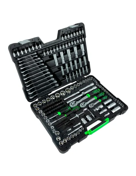 54034 Estuche De Herramientas De 216 Piezas Con Vasos Hexagonales JBM