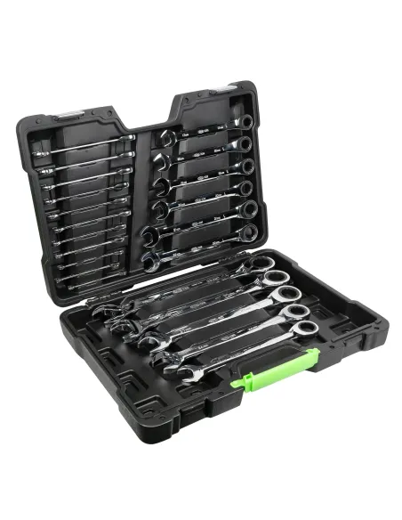 54041 Set De 22 Llaves Combinadas Con Trinquete JBM