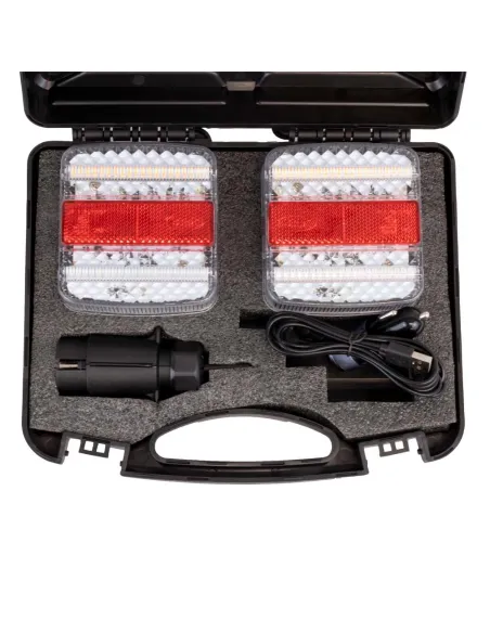 54044 Kit Magnético 2 Pilotos Led Inalámbricos JBM