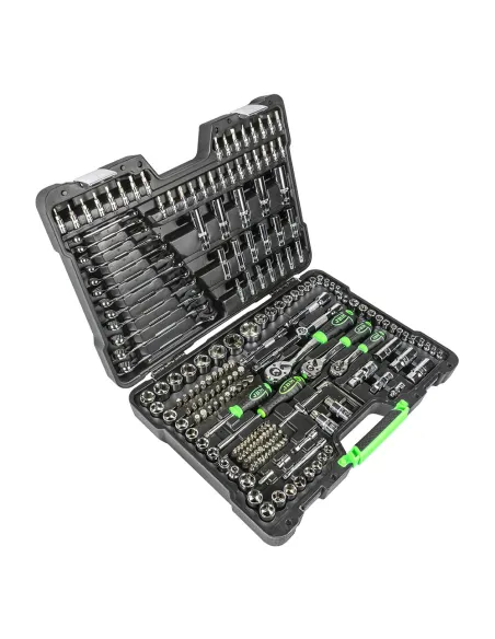 Maletín Herramientas Jbm 216 Piezas 54045 Con Vasos Hexagonales