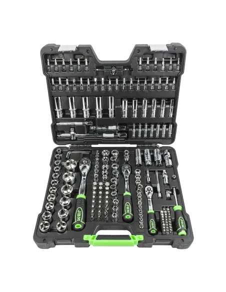 54046 Estuche De Herramientas De 179 Piezas Con Vasos Hexagonales JBM