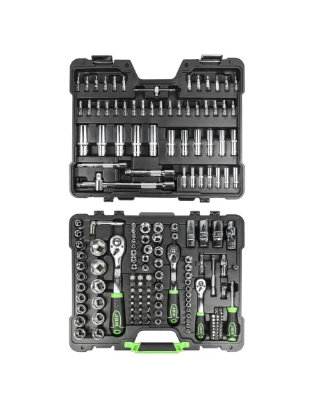 54046 Estuche De Herramientas De 179 Piezas Con Vasos Hexagonales JBM