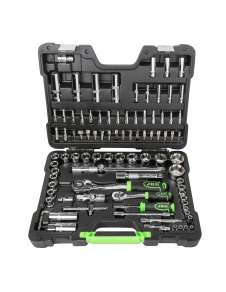 54049 Estuche De Herramientas De 94 Piezas Con Vasos Hexagonales C JBM