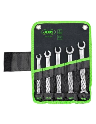 54081 Kit Llave Hexagonal Con Boca Abierta De 6...