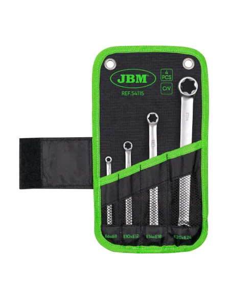 54115 Juego De 4 Llaves Torx Planas JBM