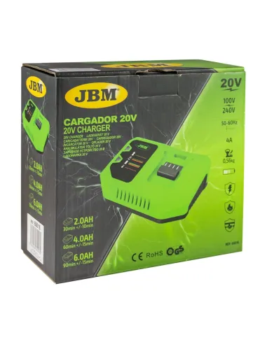 60016 Cargador 20V - 4A JBM