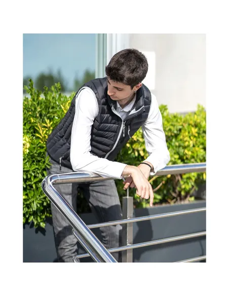 70002 Chaleco Gris-negro T.L JBM