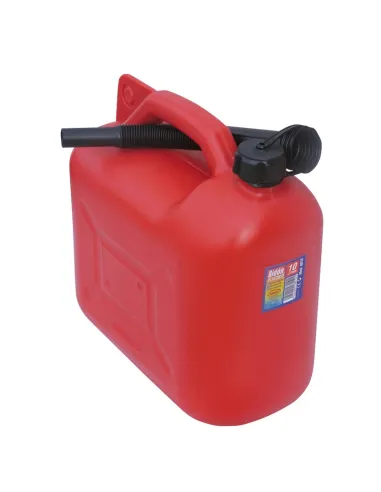 Bidon Gasolina Plastico Cap. 10 Lt. Certificado Homologacion