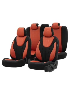 Funda Completa Universal Ruby Design Color Negra/Roja