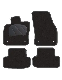 Jgo. Alfombras Diamond Negra Mod. Audi Q2 (16- )