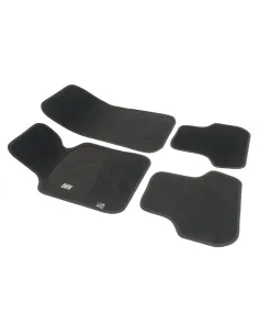 Jgo. Alfombras Diamond Negra Mod. Bmw E-46 Cabrio (00-06)