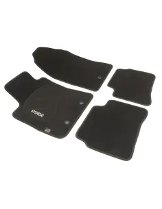 Jgo. Alfombras Diamond Negra Mod. Hyundai I10 (Ii/Ba) (2013-