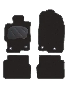 Jgo. Alfombras Diamond Negra Mod. Mazda 6 Ii (Gh)  (08-13 )2