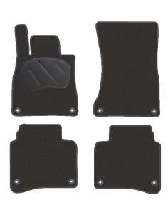 Jgo. Alfombras Diamond Negra Mod. Mercedes Clase C (S205) Es