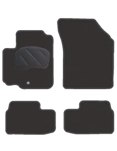 Jgo. Alfombras Diamond Negra Mod. Opel Agila (08)