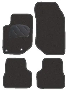 Jgo. Alfombras Diamond Negra Mod. Opel Corsa F (2019-) 2F -