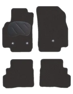 Jgo. Alfombras Diamond Negra Mod. Opel Karl 5P 2015-