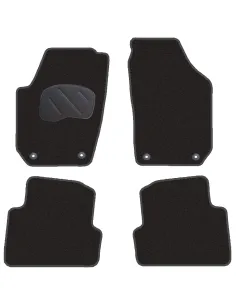 Jgo. Alfombras Diamond Negra Mod. Skoda Octavia (-04)