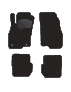 Jgo. Alfombras Premium Negra Mod.  Fiat Grande Punto  (10/05
