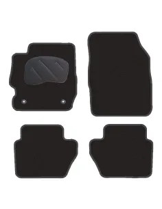 Jgo. Alfombras Premium Negra Mod.  Ford Ka + (16-) 2F - 2P