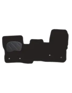 Jgo. Alfombras Premium Negra Mod.  Ford Transit Vi / Custom