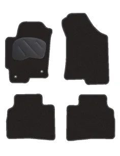 Jgo. Alfombras Premium Negra Mod.  Hyundai Elantra  (11/00-)