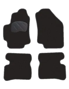 Jgo. Alfombras Premium Negra Mod.  Kia Rio (05-09)