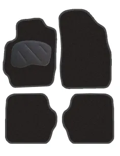 Jgo. Alfombras Premium Negra Mod.  Mazda 2 (07-)