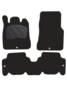 Jgo. Alfombras Premium Negra Mod.  Mercedes Clase A Carr. 16