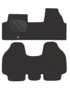 Jgo. Alfombras Premium Negra Mod.  Peugeot Expert (10/95-06)