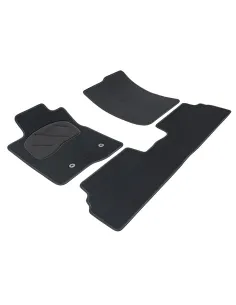 Jgo. Alfombras Premium Negra Mod.  Toyota Corolla Verso  (01