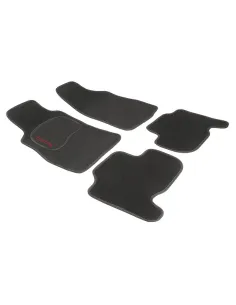 Jgo. Alfombras Premium Negra Mod.  Toyota Land Cruiser (8/96