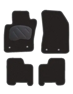 Jgo. Alfombras Premium Negra Mod. Jeep Renegade (14-)