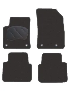 Jgo. Alfombras Premium Negra Mod. Opel Crossland X ( 17- )