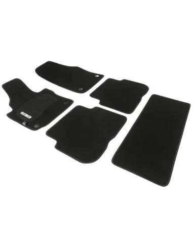 Jgo. Alfombras Premium Negra Mod. Volkswagen Touran (7Plazas