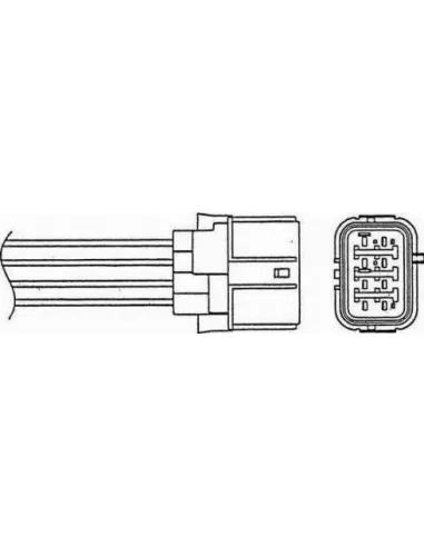 Sonda Lambda Ngk ref 25