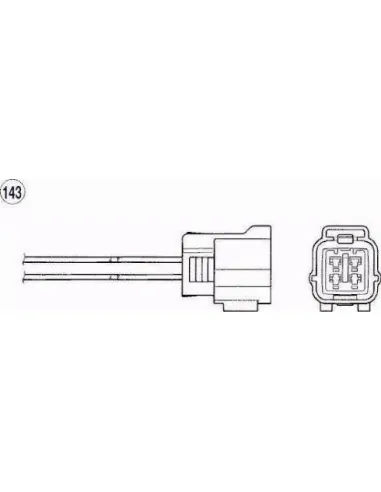 Sonda Lambda Ngk ref 1647