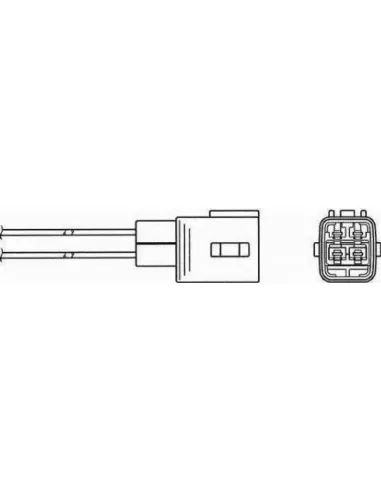 Sonda Lambda Ngk ref 4376