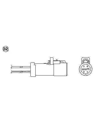 Sonda Lambda Ngk ref 8960