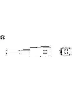 Sonda Lambda Ngk ref 92366