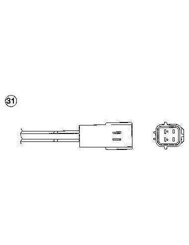 Sonda Lambda Ngk ref 92366