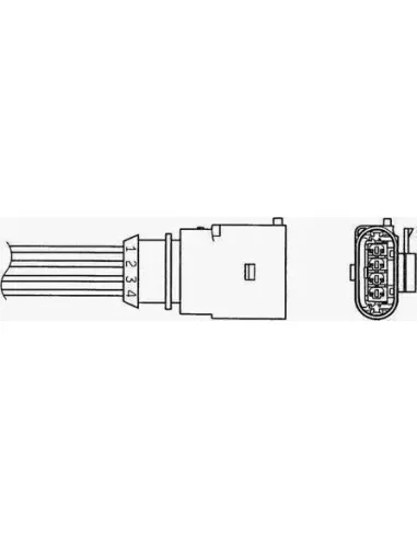 Sonda Lambda Ngk ref 95116