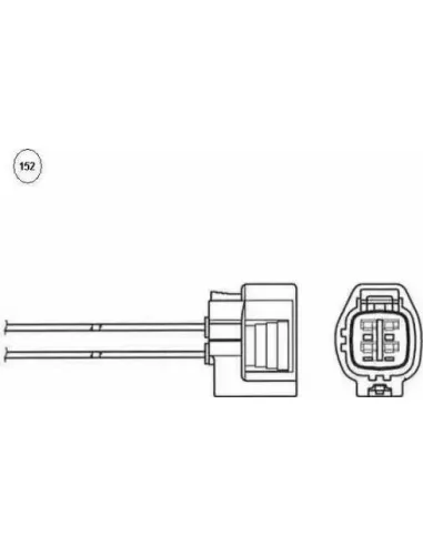 Sonda Lambda Ngk ref 95766