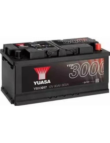 Batería Yuasa YBX3017 12V 90Ah 740A  SMF